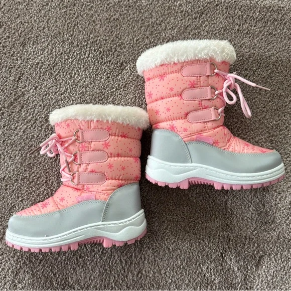 Girls Insulated Snow Boots - Picture 6 of 8